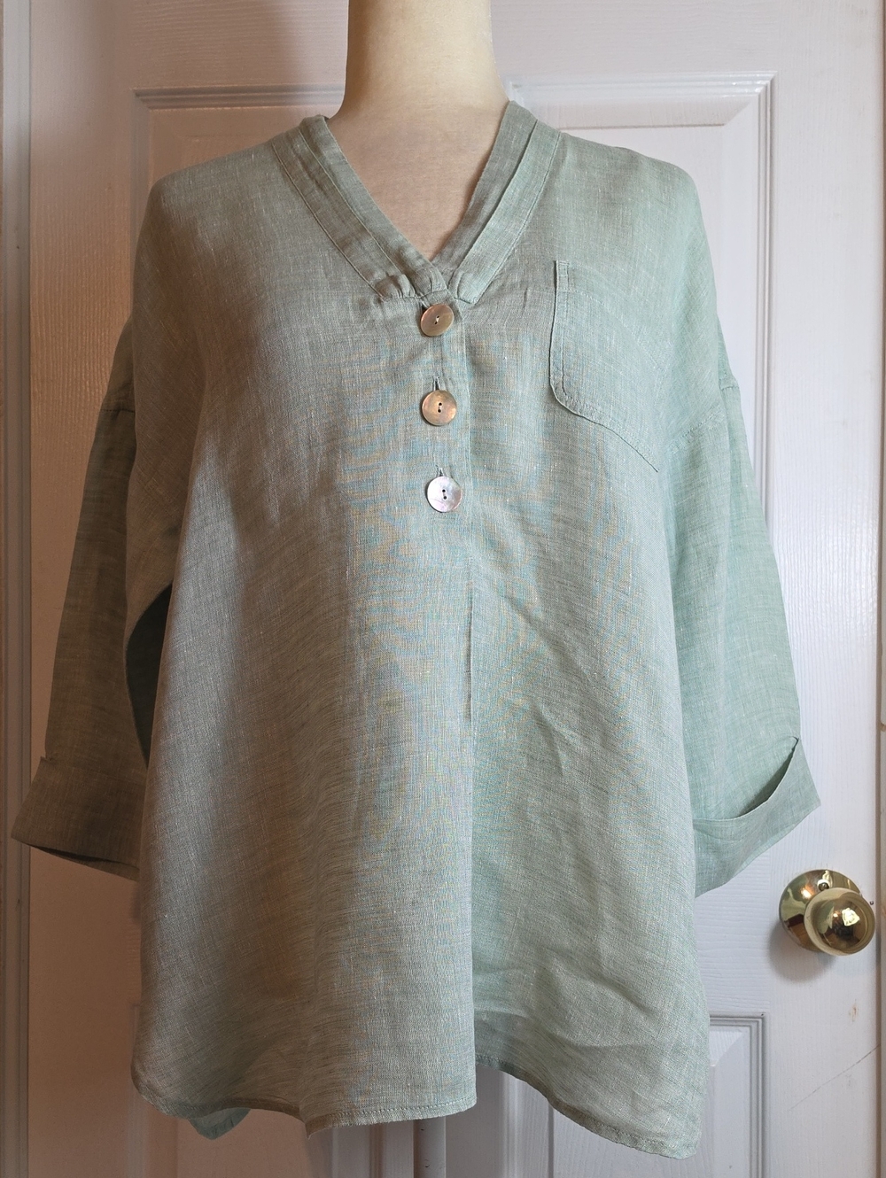 Pure Jill Linen Blouse